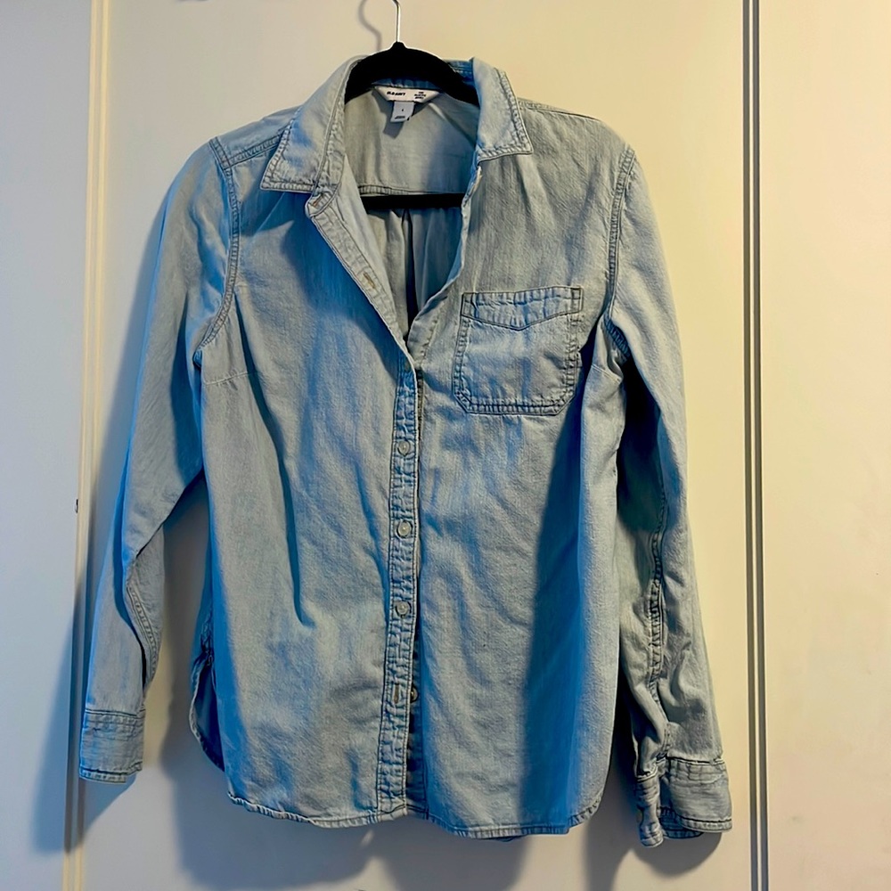 Old navy denim button down